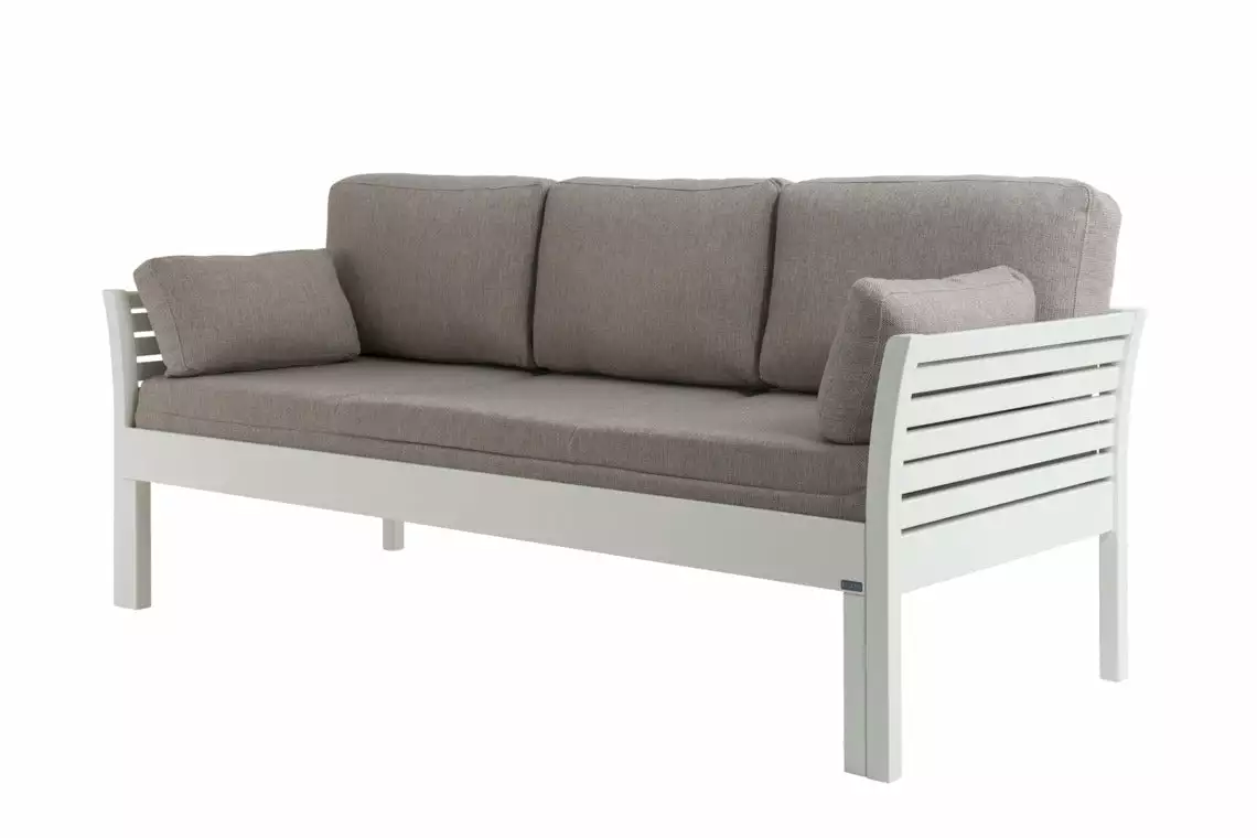 Kiteen Huonekalutehdas Oy. KANERVA 3 Hengen Puusohva Ilman Patjoja - Image 9