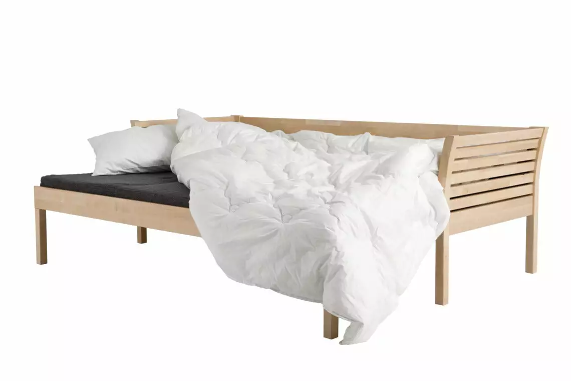 Kiteen Huonekalutehdas Oy. KANERVA 3 Hengen Puusohva Ilman Patjoja - Image 4