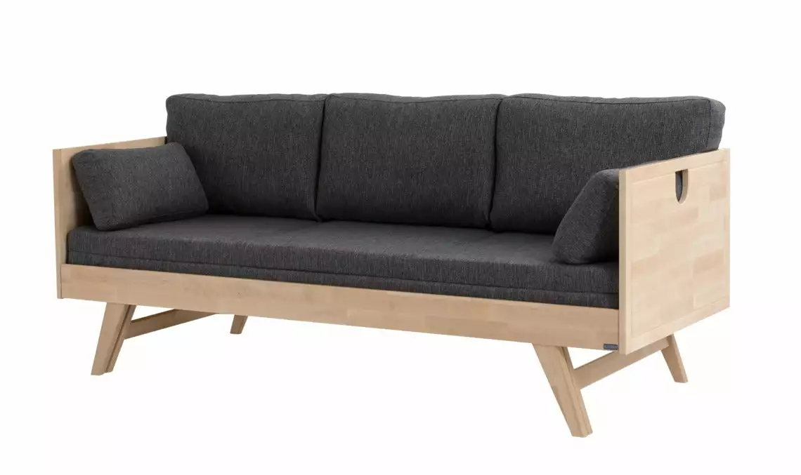 Kiteen Huonekalutehdas Oy. NOTTE 3 Hengen Puusohva Ilman Patjoja - Image 2