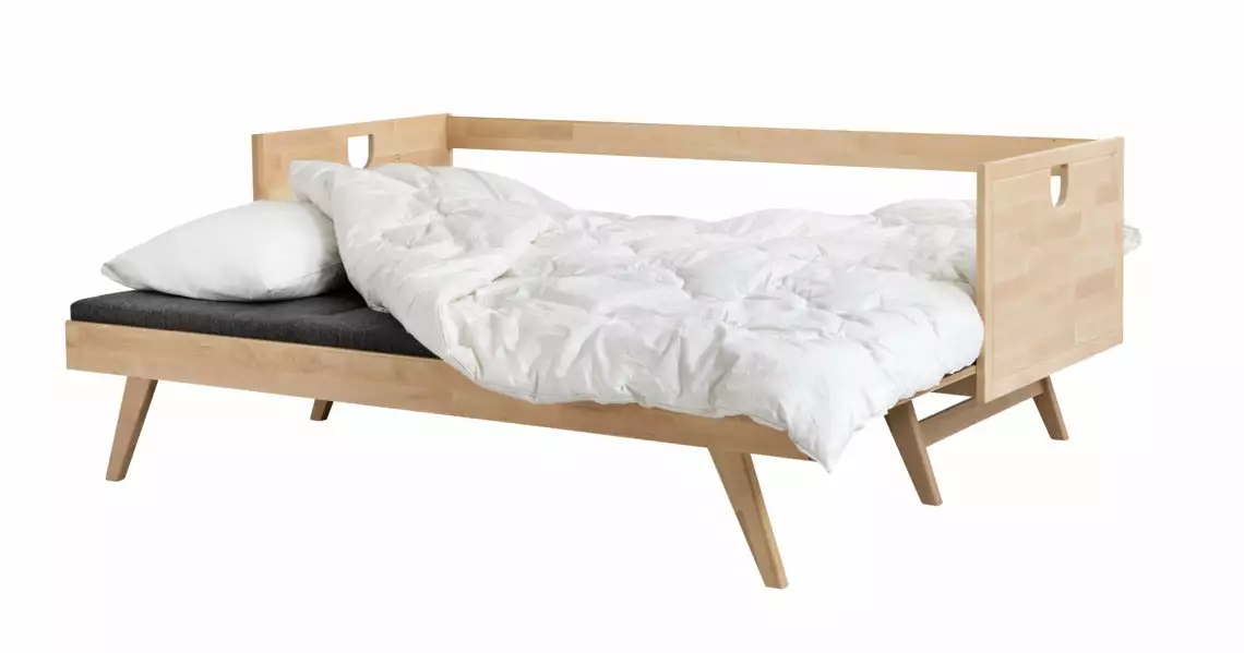 Kiteen Huonekalutehdas Oy. NOTTE 3 Hengen Puusohva Ilman Patjoja - Image 3