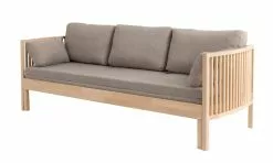 Kiteen Huonekalutehdas Oy. AARRE 3 Hengen Puusohva Ilman Patjoja