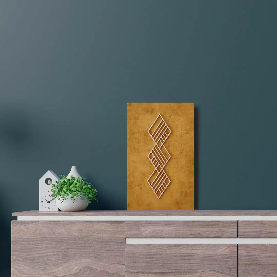 Havina By North Oy BOHO VINOUMA OKRA Sisustustaulu 37 X 57 Cm - Image 4