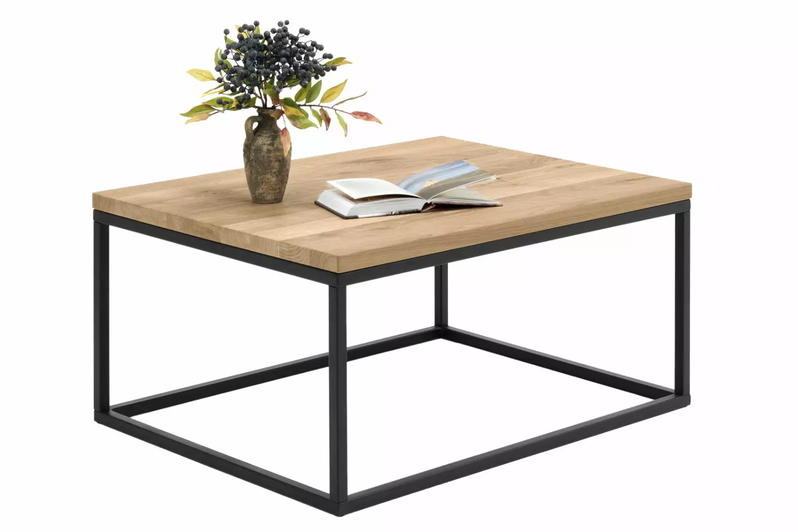 Vilbel Ou HANKO Sohvapöytä Tammi 80 X 60 Cm - Image 3