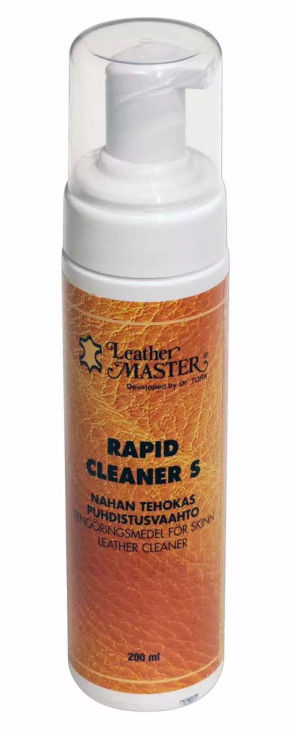Pohjanmaan Kaluste Oy LEATHER MASTER RAPID CLEANER S Puhdistusaine Nahalle 200 Ml