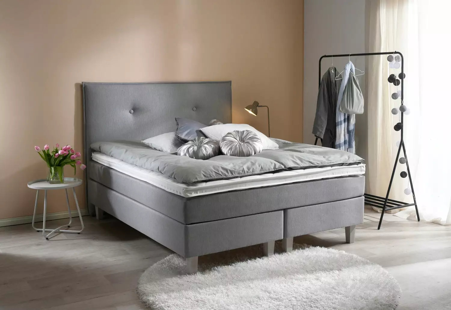 Hilding Anders Finland Oy MERI Jenkkisänky Paketti 160 X 200 Cm Sijauspatja 80 Mm - Image 11