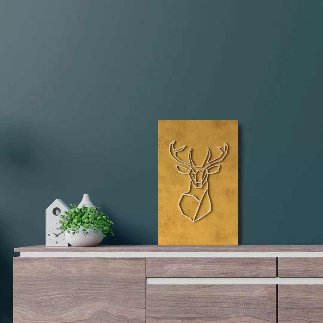 Havina By North Oy PEURA OKRA Sisustustaulu 37 X 57 Cm - Image 5