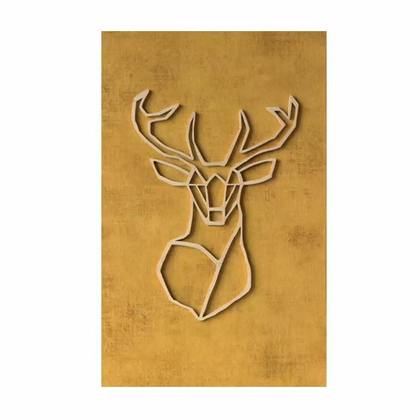 Havina By North Oy PEURA OKRA Sisustustaulu 37 X 57 Cm