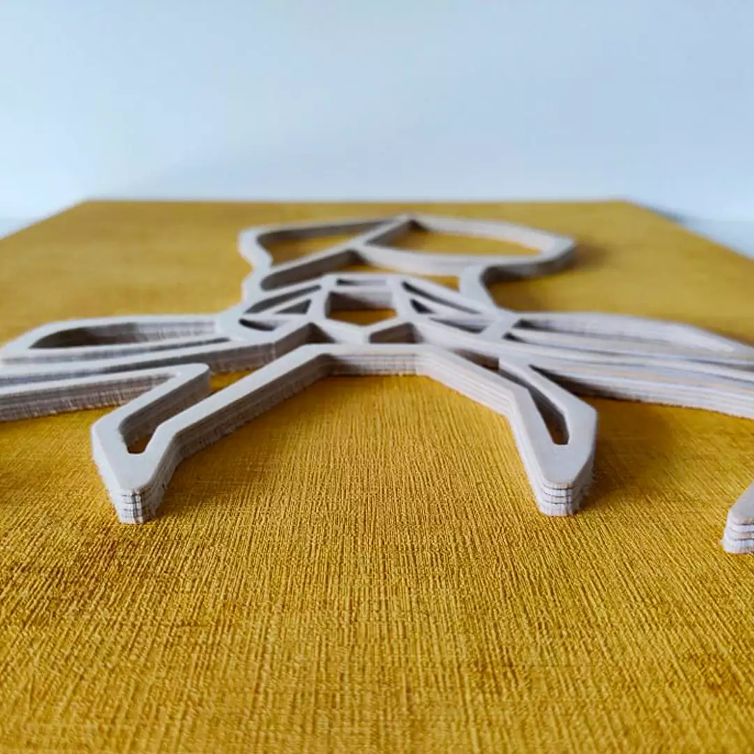 Havina By North Oy PEURA OKRA Sisustustaulu 37 X 57 Cm - Image 2